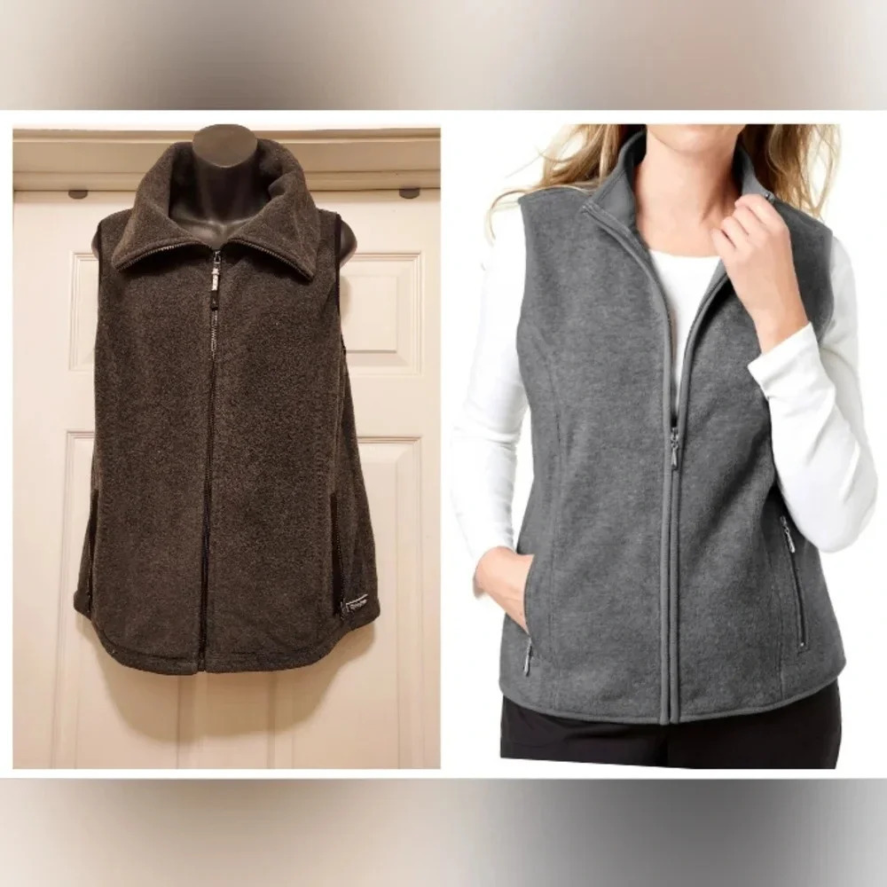 Calvin Klein Polyester Outer Shell Vests For Women - image 1